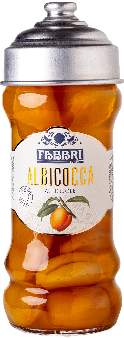 Albicocche al liquore 520g