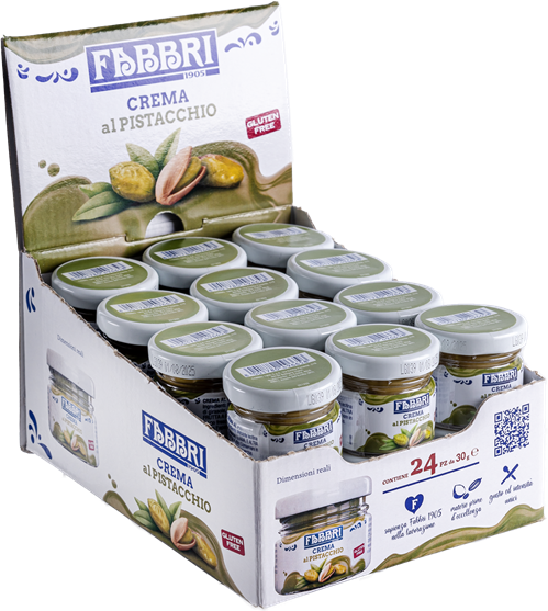 Crema Spalmabile Pistacchio 30g (24 vasetti)